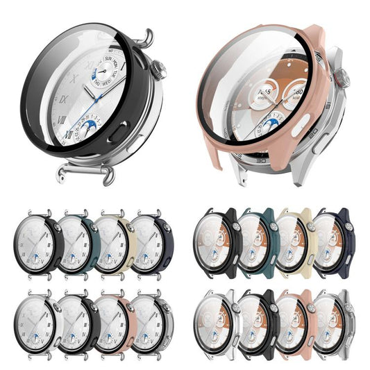 Tempered Film Integrated PC Watch Protective Cover