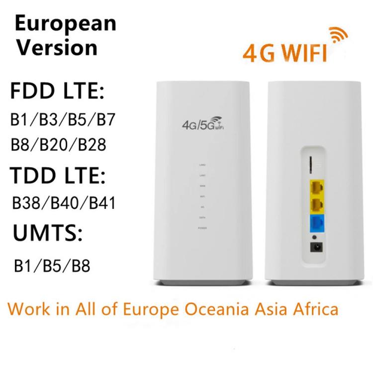 CPF101-E8 Home Office SIM Card Mobile WiFi Hotspot 3 LAN Ports Eurasian Version 4G LTE Router