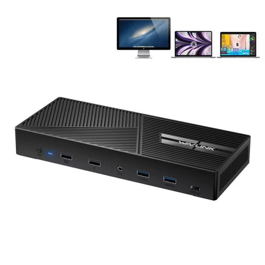 WAVLINK UG69PD27 USB-C KVM Exchanger Hub Adapter DisplayLink 4K Monitor Docking Station