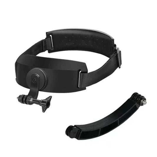 For DJI Action 5 Pro / 4 / 3 Hands-Free Driving Recorder & Sports Camera Mount Head Strap