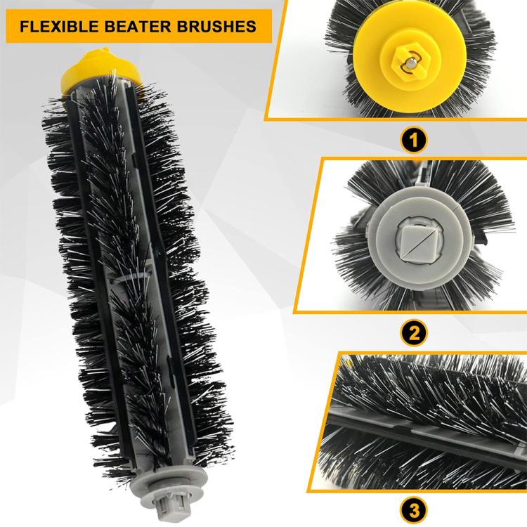 Brosse principale JUNSUNMAY pour iRobot Roomba série 700, 1 brosse principale, 2 brosses principales