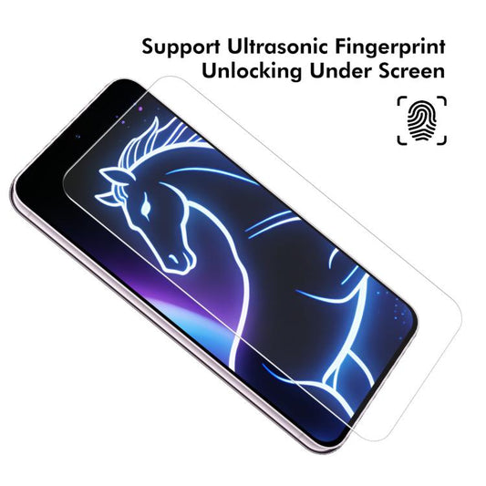 JUNSUNMAY 25pcs Support Ultrasonic Fingerprint Unclock Screen Protector Tempered Glass Film, For Google Pixel 10 / 10 Pro