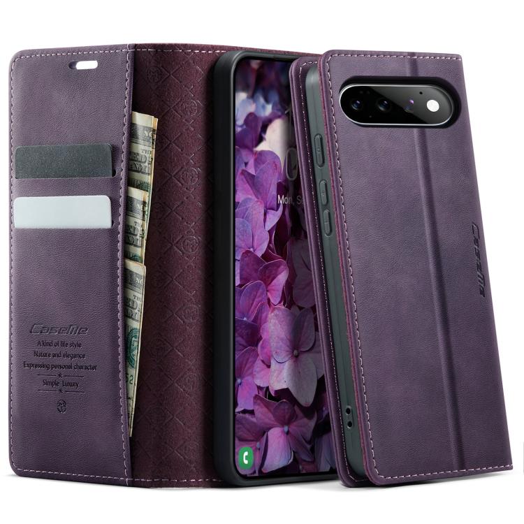 CaseMe 033 Calf Leather Lining Microfibre RFID Blocking Phone Case, For Google Pixel 11 Pro XL, For Google Pixel 10a, For Google Pixel 11 / 11 Pro