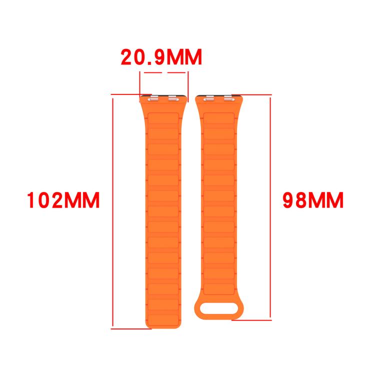 I-Shaped Adjustable Magnetic Silicone Watch Band, For Huawei Band 11 / Band 11 Pro