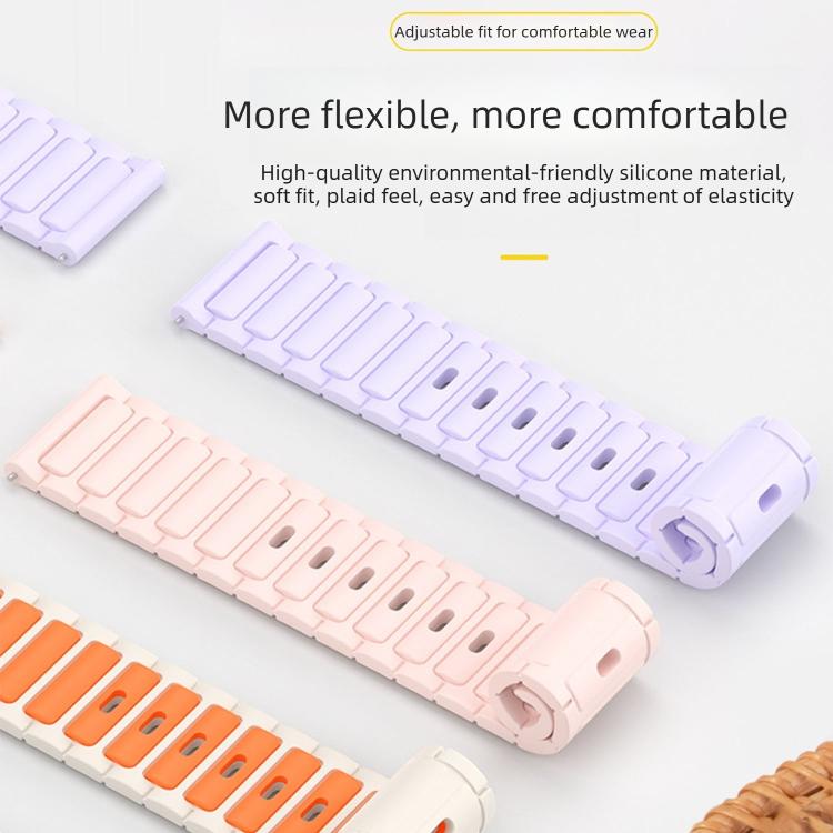 I-Shape Texture Reverse Buckle Silicone Watch Band, For Xiaomi Band 10 Pro / Redmi Watch 6 / 5