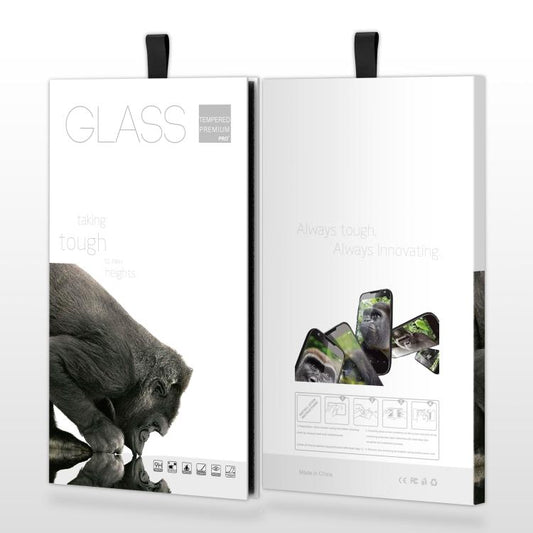 Gorilla Glass Screen Protector Folding Rigid Case Packaging Box with Hook, 100pcs