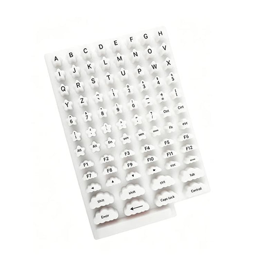 Keycaps for Typing with Long Nails