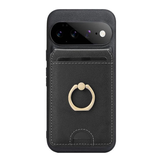Kalebol Strong MagSafe Ring Magnetic Card Bag Holder Leather Phone Case, For Google Pixel 11 Pro XL, For Google Pixel 11, For Google Pixel 11 Pro