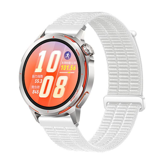 Two Section Breathable Nylon Loop Plastic Head Watch Band, 18mm, 20mm, 22mm