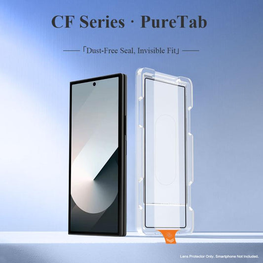 LeReach CF Series PureTab Version HD Phone Tempered Film, For Galaxy Z Fold8 Ultra / Fold7 Outer Screen, For Galaxy Z Flip8 / Flip7 Outer Screen, For Galaxy A27 / A16 / A26 / A17, For Galaxy A07 / A06 / A05
