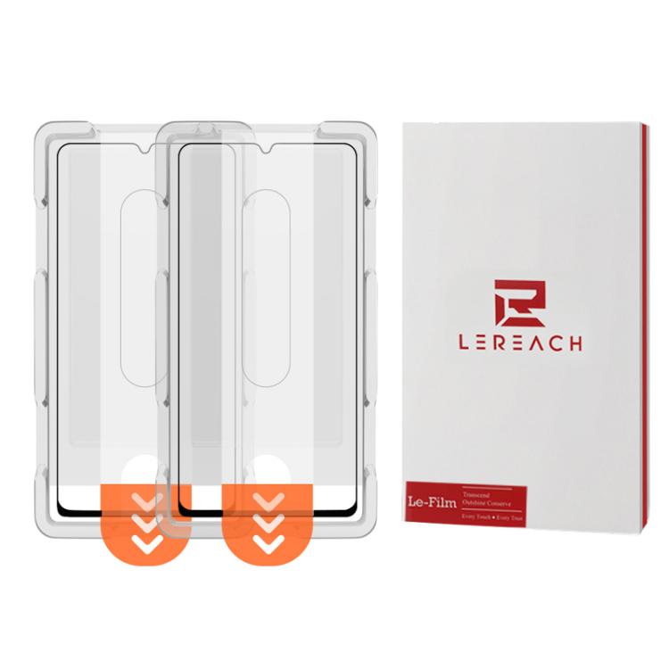 2pcs/Set LeReach CF Series PureTab Version HD Phone Tempered Film, For Galaxy Z Fold8 Ultra / Fold7 Outer Screen, For Galaxy Z Flip8 / Flip7 Outer Screen, For Galaxy A27 / A16 / A26 / A17, For Galaxy A07 / A06 / A05