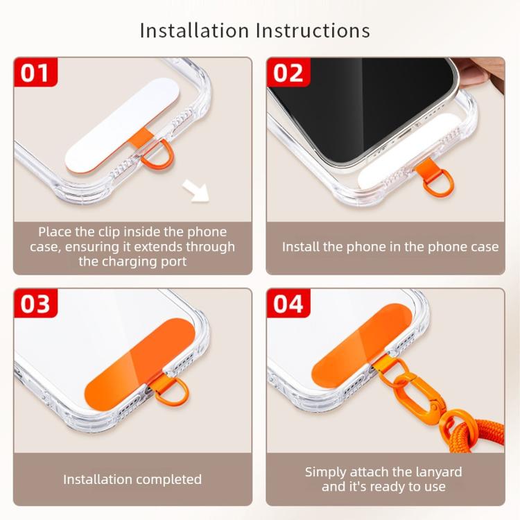 Adjustable Multifunctional Storage Cord Anti-Loss Cell Phone Lanyard
