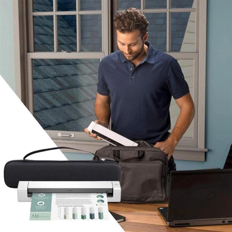 For Brother DS-640 / DS-940DW / DS-740D Portable Mobile Document Scanner Storage Bag, For Brother DS-640 / DS-940DW / DS-740D
