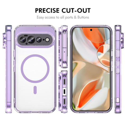 ENKAY Hat-Prince Magnetic Matte Translucent Phone Case with 0.18mm Ultrasonic Unlock Glass Film, For Google Pixel 11 Pro XL, For Google Pixel 11, For Google Pixel 11 Pro