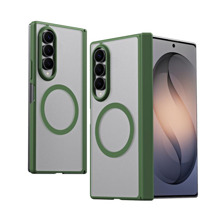 Star Hinge Frame-integrated Film Magnetic Phone Case, For Galaxy Z Fold8 Ultra 5G, For Galaxy Z Fold7 5G, For Galaxy Z Fold6, For Galaxy Z Fold5, For Galaxy Z Fold4