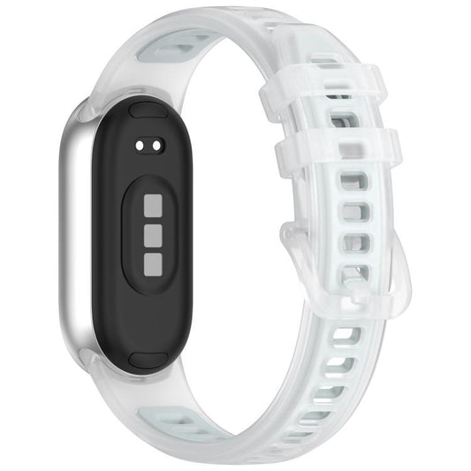 Translucent Jelly Silicone Watch Band, For Xiaomi Smart Band 11 / 10 / 9 / 8