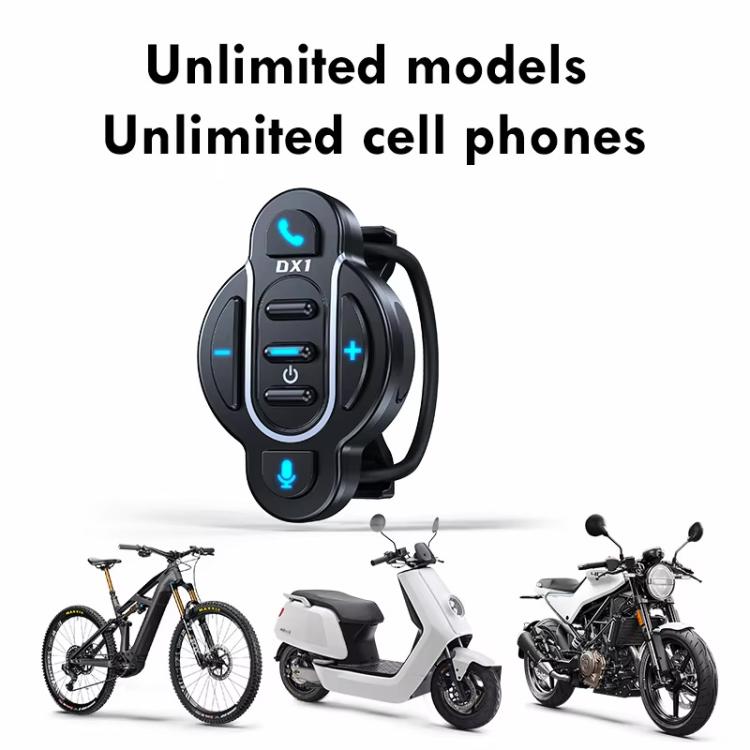 DX1 Wireless Remote Control Handle, BT5.4 Fast Charging IP65 Waterproof for Electric Bike Motorcycle Bicycle