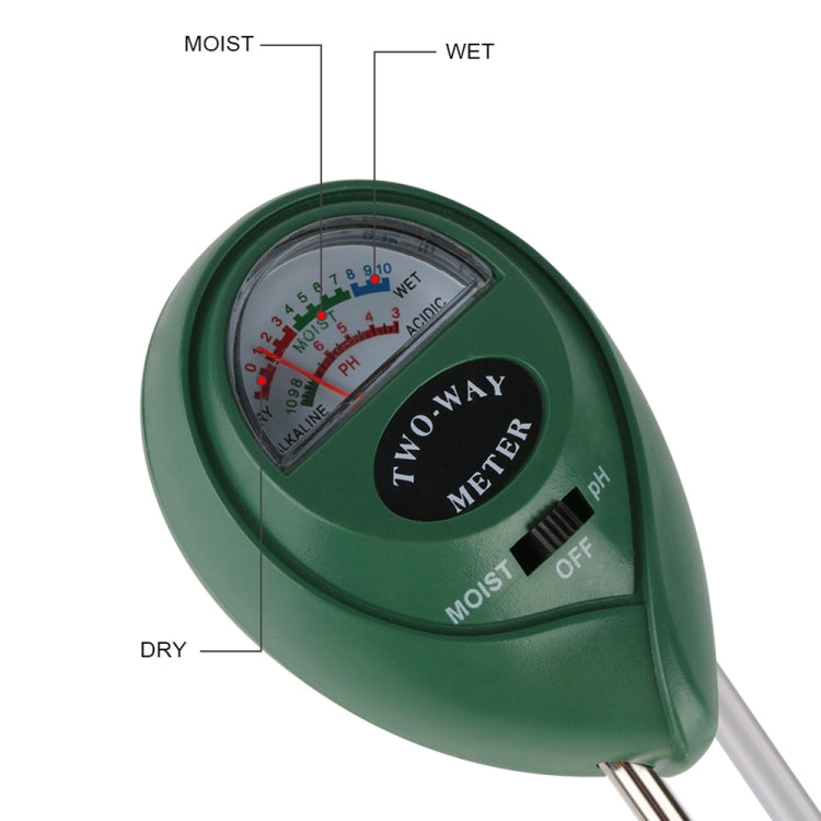 RZ103 Mini Soil PH Moisture Humidity Measuring PH Meter Soil Moisture Monitor Hygrometer Gardening Plant Farming Moisture Tester, RZ103