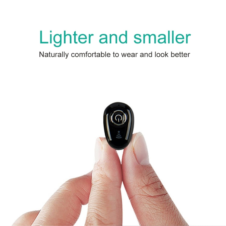 S650 Second Generation Charging Base Mini Bluetooth Earphone Wireless Earbuds Business Invisible Handsfree In-Ear Earphones with Mic