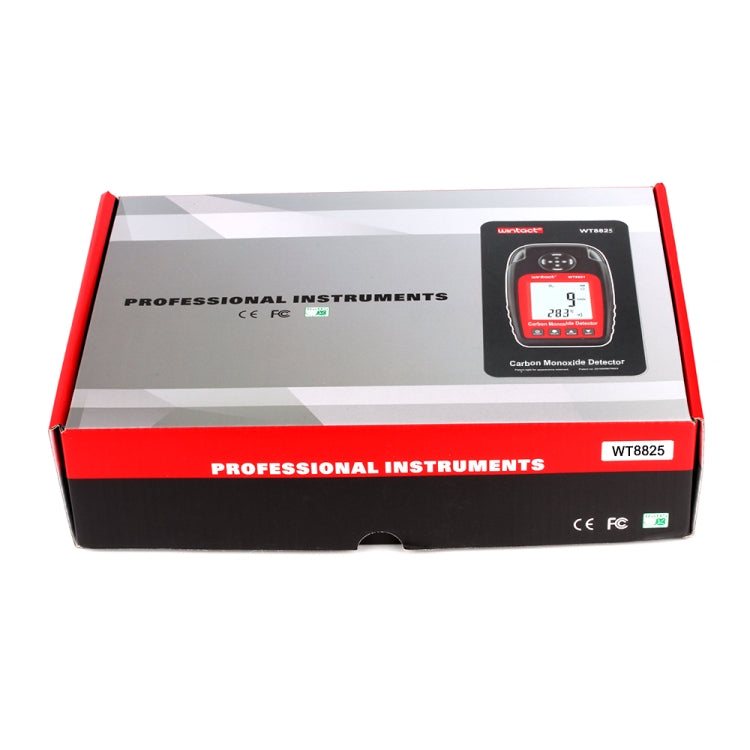 WINTACT WT8825 Carbon Monoxide Detector Independent CO Gas Sensor Warning-up High Sensitive Poisoning Alarm Detector