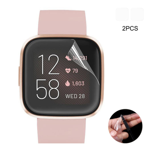 Pour Fitbit Versa 2 – Lot de 2 protections d'écran complètes en film TPU souple ENKAY Hat-Prince