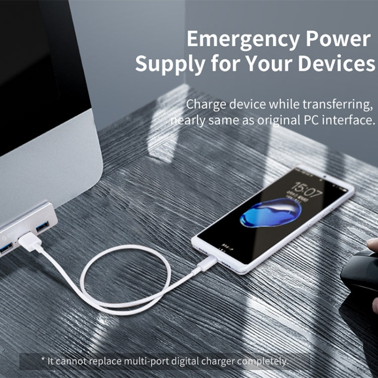 ORICO MH4PU-P Aluminum Alloy 4 Port USB3.0 Clip-type HUB