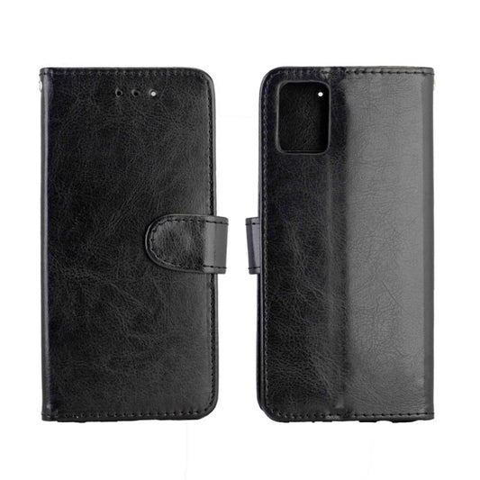 Crazy Horse Texture Leather Horizontal Flip Protective Case with Holder & Card Slots & Wallet & Photo Frame, For Galaxy A51, For Galaxy A70S/A70, For Galaxy A90 5G, For LG W30, For Google Pixel4 XL, For OPPO Realme XT/X2