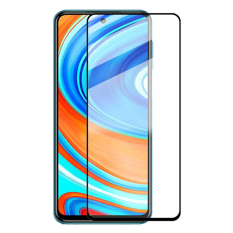 ENKAY Hat-Prince Full Glue 0.26mm 9H 2.5D Tempered Glass Full Coverage Film, For Xiaomi Redmi K30/K30 Pro, For Xiaomi Redmi Note 9/Note 9 Pro
