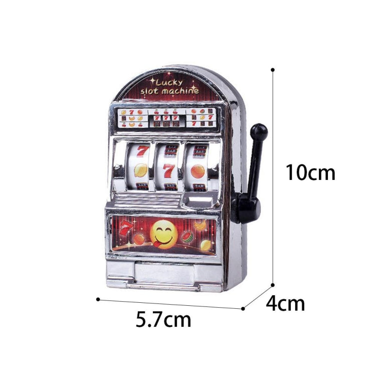 Mini machine à sous jouet rotative anti-stress pour enfants, gadget de blague amusant, couleur aléatoire