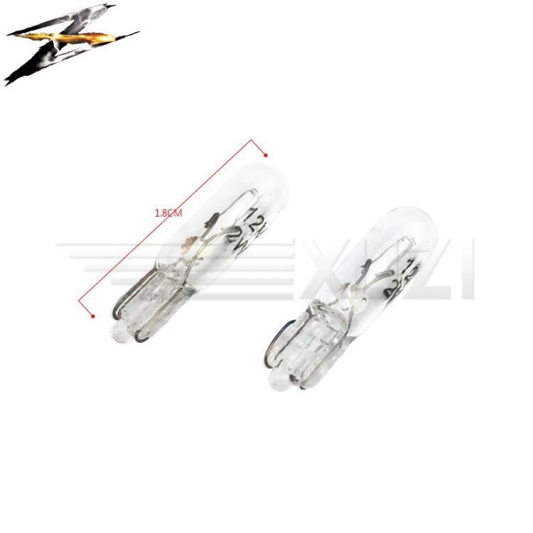 10 pcs T5 Car Instrument Meter Light Meter Replacement Lamp Amber 1.2W 12 V Lamps, T5