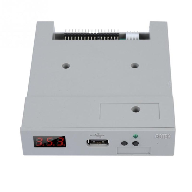 Emulador de unidad de disquete SSD USB SFR1M44-U100 de 3,5 pulgadas y 1,44 MB, Plug and Play, SFR1M44-U100K (gris)