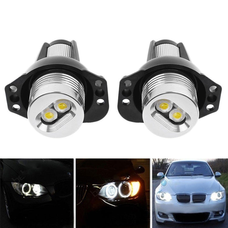 2 PCS 6W Headlight Angel Eye Light Bulb Fog Light Car Accessories for BMW E90 / BMW E91, 6W