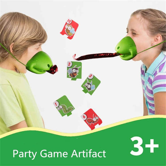 Jouets de jeu de société interactifs attrape-langue de lézard délicats, accessoires délicats langue de lézard