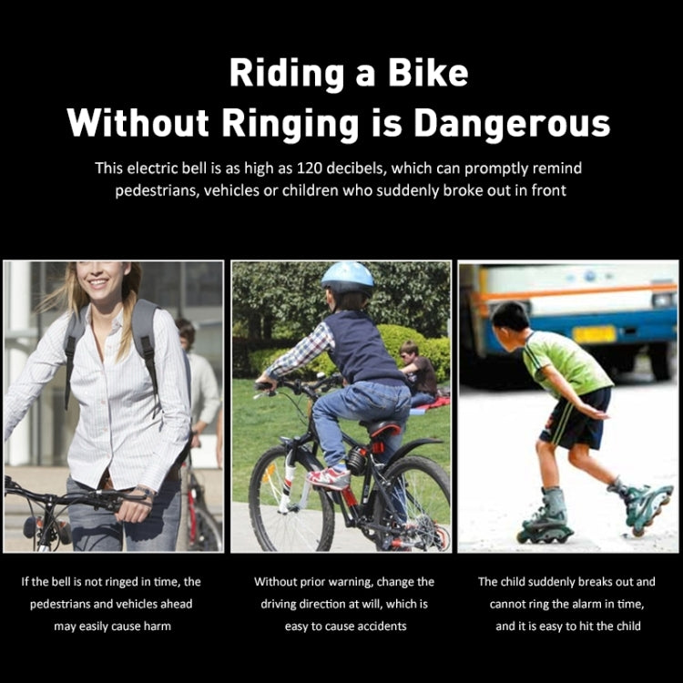 120 dB Bicycle Bell Mountain Bike Electric Horn, 120 dB Bicycle Electric Horn(Green), 120 dB Bicycle Electric Horn(Blue), 120 dB Bicycle Electric Horn(Black), 120 dB Bicycle Electric Horn(Red), 120 dB Bicycle Electric Horn(Purple)