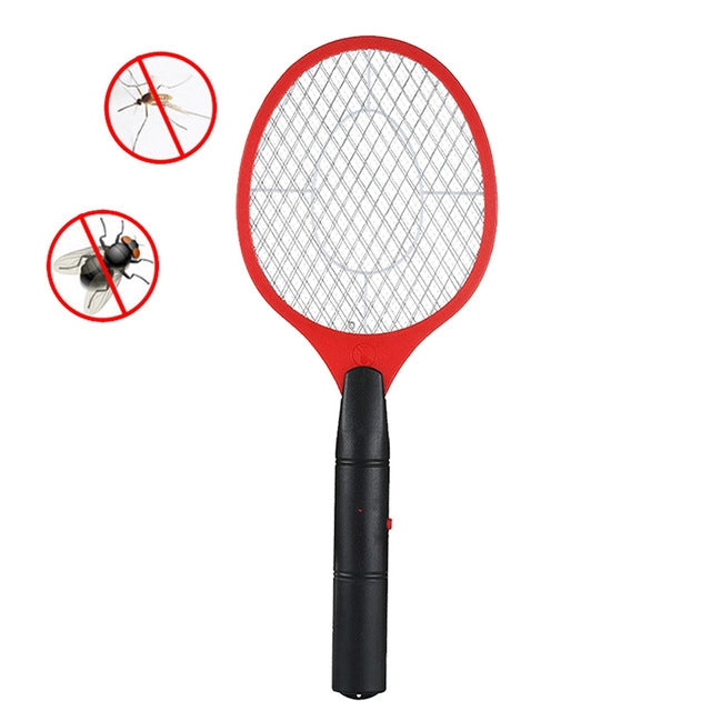 Raquette Anti Moustique Électrique Anti-Insectes Tueur de Mouches Zapper Raquette Tue Insectes Électrique pour Maison et Jardin