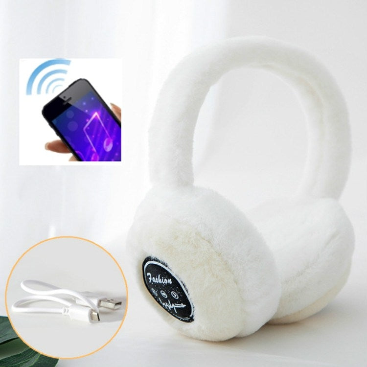 Cache-oreilles Bluetooth Hiver Peluche Coupe-vent Hommes et Femmes