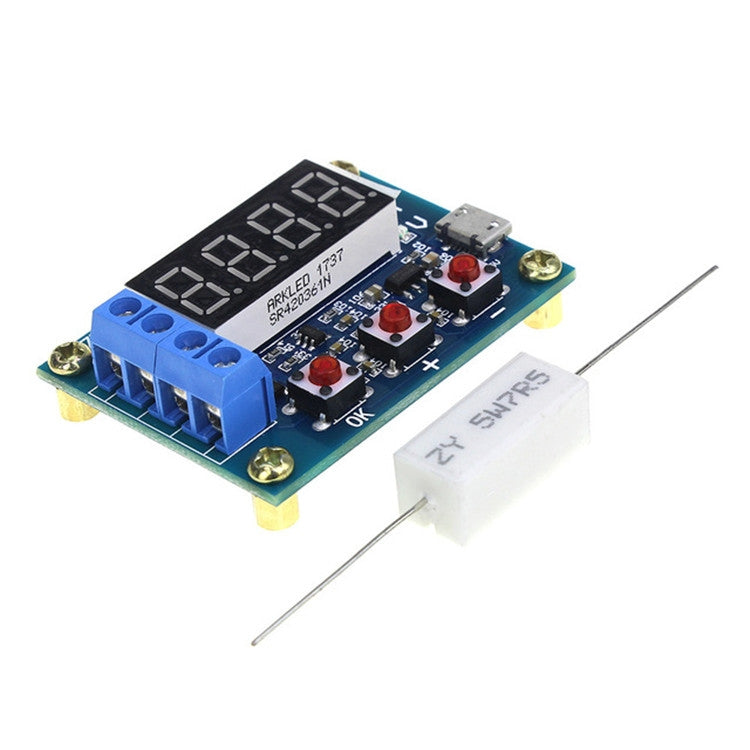 ZB2L3 Battery Capacity Tester 1.2-12V 18650 Li-ion Lithium Lead-acid Battery Capacity Meter Discharge Tester Analyzer, ZB2L3 Battery Capacity Tester