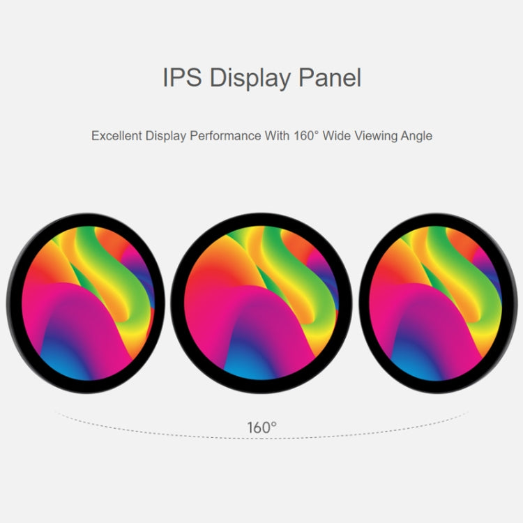 Waveshare 1080x1080 IPS Optically Bonded 5-Inch HDMI Circular 10-Point Touch Screen, 5 inch IPS