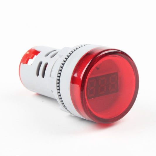 AD16-22DSV Mini Digital Display 60-500V General Indicator AC Voltmeter, Open Hole: 22mm, 60-500V Red, 60-500V Green, 60-500V Yellow, 60-500V Blue, 60-500V White