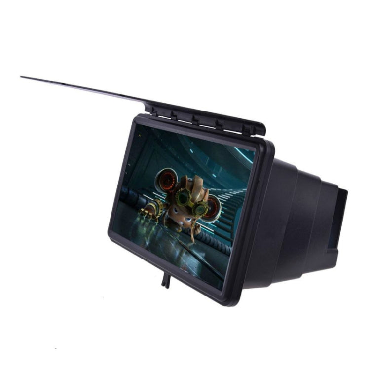 Lupa antirreflejos para teléfono móvil de 12 pulgadas, proyector de pantalla grande, amplificador de video 3D HD