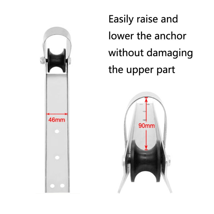 316 Stainless Steel Marine Yacht Anchor Bracket, Yacht Anchor Bracket