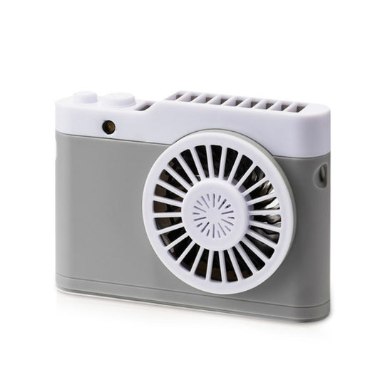 Mini ventilateur de cou portable USB, ventilateur de caméra à chargement USB