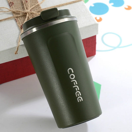 Tasse à café isotherme double paroi en acier inoxydable 304, tasse de voyage, 380 ml Bleu, 380 ml Rose, 380 ml Blanc, 380 ml Noir, 380 ml Vert, 510 ml Blanc, 510 ml Noir, 510 ml Vert, 510 ml Bleu, 510 ml Rose