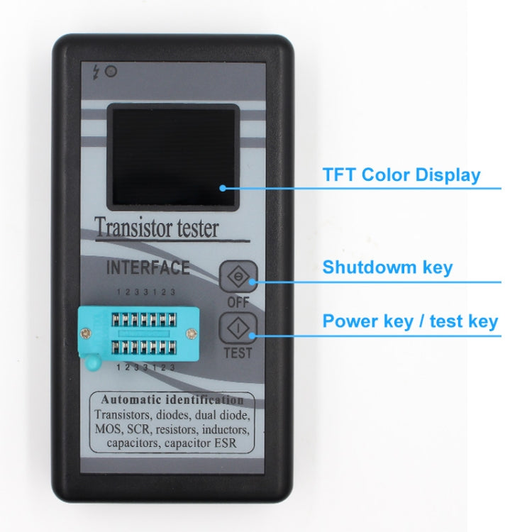 Color Screen Version Graphic Display M328 Transistor Tester Resistance Meter Inductance Meter Capacitance Meter ESR Meter