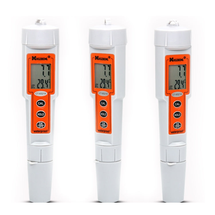 Kedida Protable LCD Digital Water Testing Measurement Pen, CT6021A PH + Temp Meter, CT3030 Conductivity + Temp Meter, CT6322 PH Conductivity Temp Meter, CT6821 PH + ORP + Temp Meter, CT8023 H2 + Temp Meter