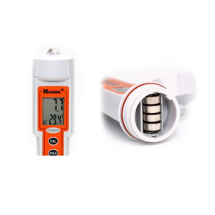Kedida Protable LCD Digital Water Testing Measurement Pen, CT6021A PH + Temp Meter, CT3030 Conductivity + Temp Meter, CT6322 PH Conductivity Temp Meter, CT6821 PH + ORP + Temp Meter, CT8023 H2 + Temp Meter