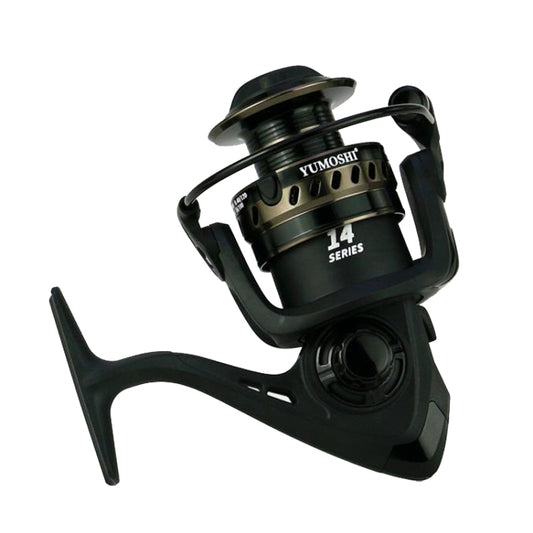 Metal Head Fishing Reel Sea Rod Spinning Reel, YUMOSHI LS2000, YUMOSHI LS3000, YUMOSHI LS4000, YUMOSHI LS5000, YUMOSHI LS6000, YUMOSHI LS7000