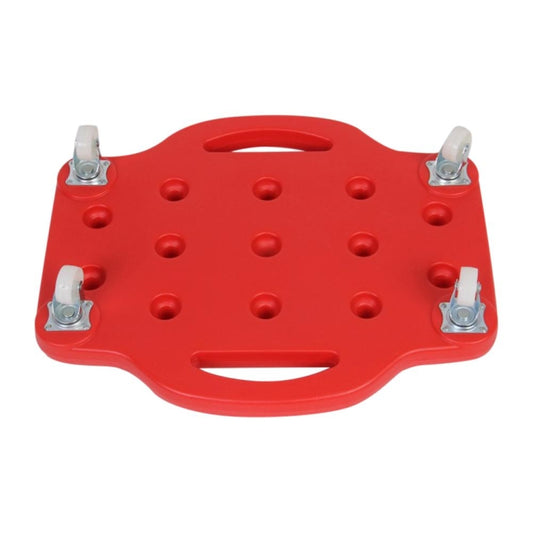Children Square Four-wheel Scooter Balance Training Equipment, Blow Molding Red One