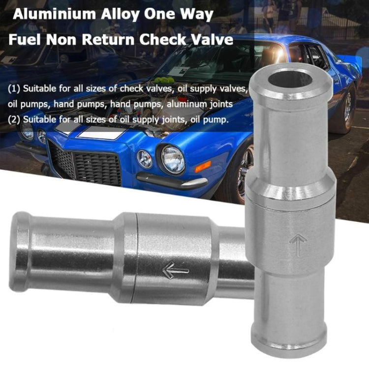 Car Aluminum Alloy Gasoline Fuel Check Valve, M6, M8, M10, M12