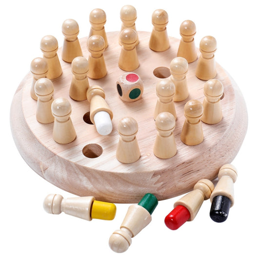Hölzernes Kinderspielzeug zur frühen Förderung von Gedächtnis und Konzentration